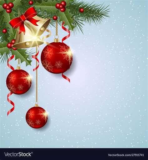 Christmas and new year background Royalty Free Vector Image