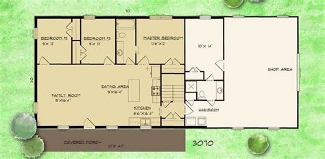 50X80 Barndominium Floor Plans - floorplans.click