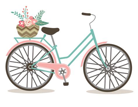 vintage bicycle clipart - Clip Art Library