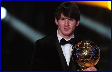 Lionel Messi's Second Ballon d' Or 2010 • We Futbol Fans