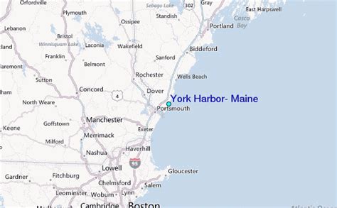 York Harbor, Maine Tide Station Location Guide