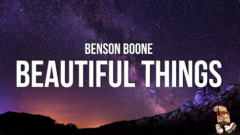 Benson Boone - Beautiful Things (Lyrics) Chords - Chordify