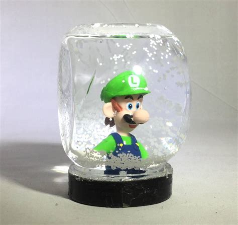 Personalized Snow Globes - Luigi Snow Globe