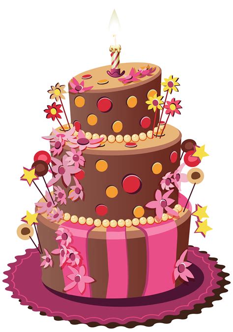 Birthday Cake PNG Clipart Image | Image birthday cake, Birthday cake clip art, Birthday cake ...