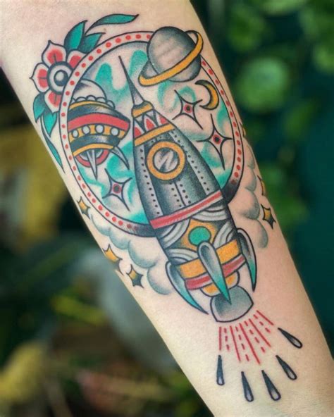 101 Best Rocket Tattoo Ideas You Have To See To Believe!