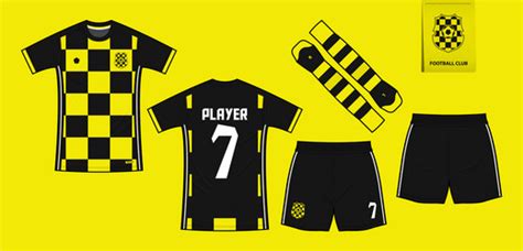 Yellow Black Soccer Jersey Vector Images (over 630)