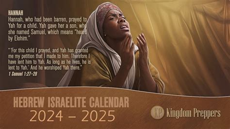 Hebrew Israelite Calendar 2024 - Mil Lauree