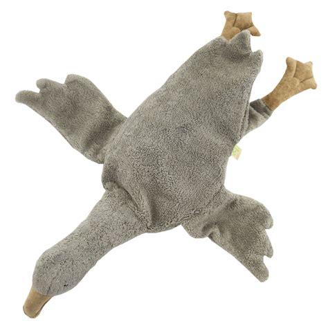 Large Cuddly Goose - Grey (Vegan) – About Baby Shop®