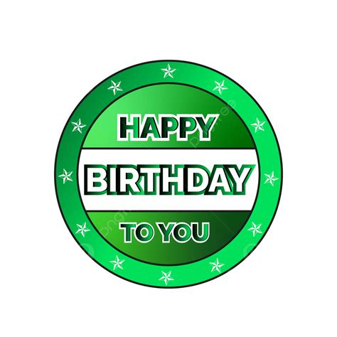 Happy Birthday 3d Vector Art PNG, Happy Birthday Png Transparent Clipart Free Vector And, Happy ...