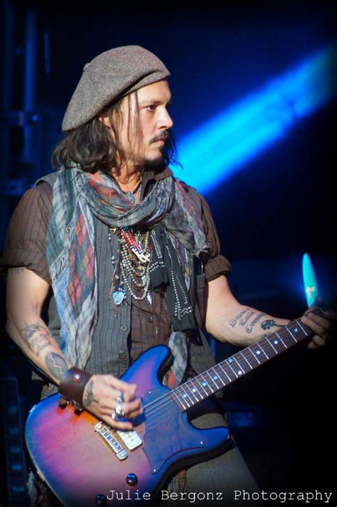 Johnny Depp at Alice Cooper's concert - Johnny Depp Photo (33018608) - Fanpop