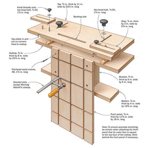 Building the Morley Mortiser | Woodworking jig plans, Woodworking, Cool ...