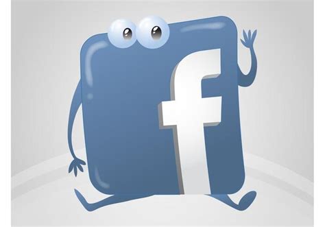 Facebook Logo Cartoon 72175 Vector Art at Vecteezy