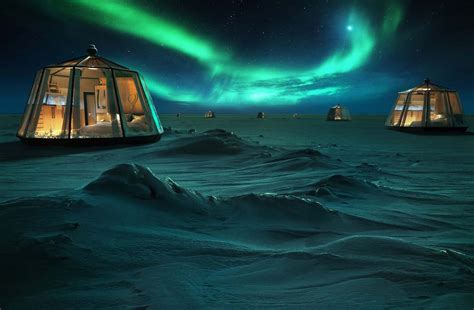 North Pole Igloos Lets You Spend the Night Stargazing on a Glacier