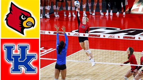 #2 Louisville vs Kentucky Highlights | NCAA Women's Volleyball | 2023 ...