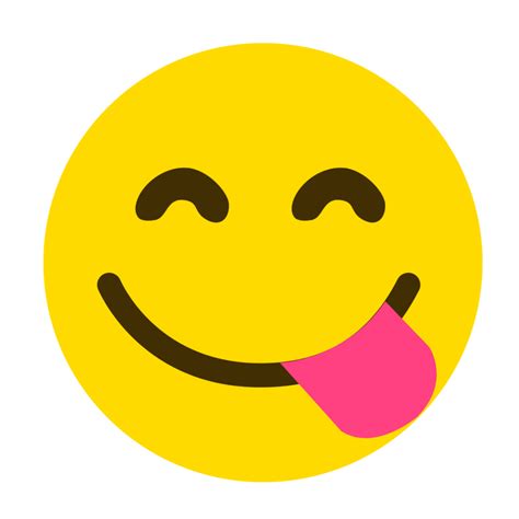 cheeky face emoji png file 10313697 PNG