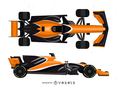 Formula 1 Cars Vector Download