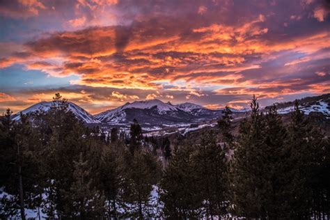 Rocky Mountain Sunset Dillon Colorado - Photorator