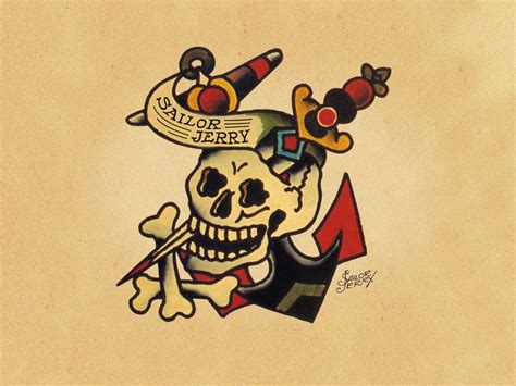 Sailor Jerry Tattoosteulugar