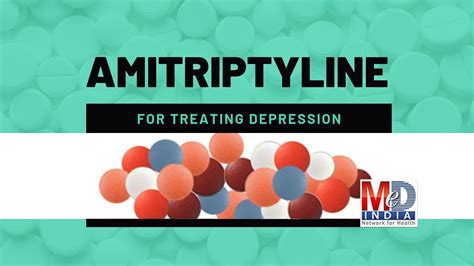 Amitriptyline for Treating Depression - YouTube