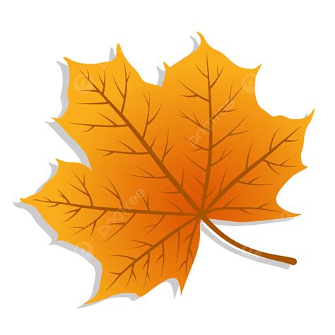 Autumn Leaf With Aesthetic Gradation Color Vector, Autumn, Autumn Leaves, Leaf PNG and Vector ...