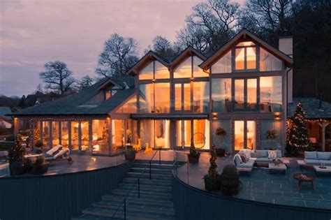 The luxury £3m Lake District home with sauna and gym by the shores of Windermere up for grabs ...