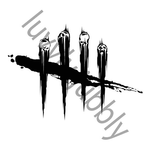 Dead By Daylight Killer Logo, DBD Killer Logo, SVG, Png, Eps, Dxf ...