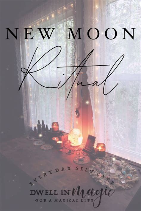 A New Moon Ritual for Intention Setting and Manifestation - Dwell in Magic