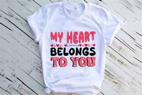 My Heart Belongs to You Graphic by microminstock1 · Creative Fabrica