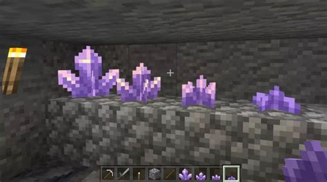 Amethyst Crystals In Minecraft at Carol Wines blog