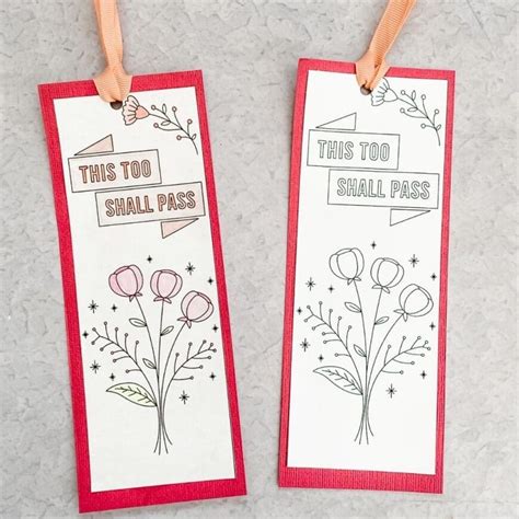 Printable Quote Bookmarks to Colour - Mum In The Madhouse