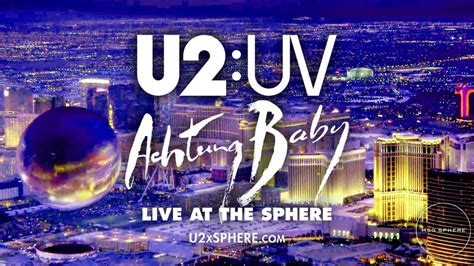 U2 Will Perform 1st Shows At MSG Sphere In Las Vegas