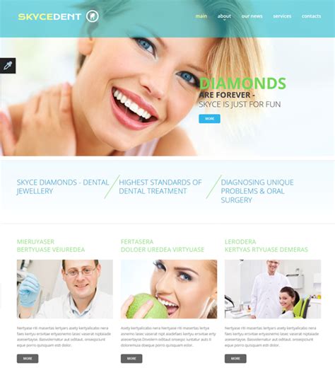 9 of the Best Bootstrap Website Templates for Dentists & Dental Clinics