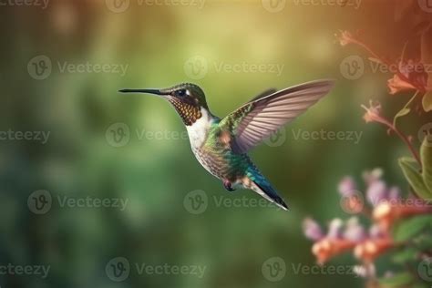 Flying hummingbird. Generate Ai 23116255 Stock Photo at Vecteezy