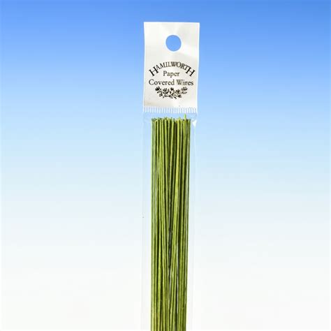 28 Gauge - Nile Green Florist Wire | Sugar Floristry for Cakes