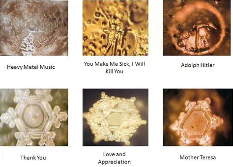 Dr Masuro Emoto, water experiment | Emotions, Masaru emoto, Words