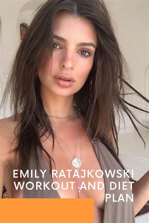 Emily ratajkowski workout and diet plan – Artofit