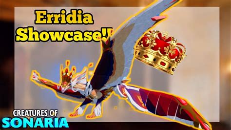 Erridia Showcase!! The Queen of Sonaria!! | Creatures of Sonaria - YouTube