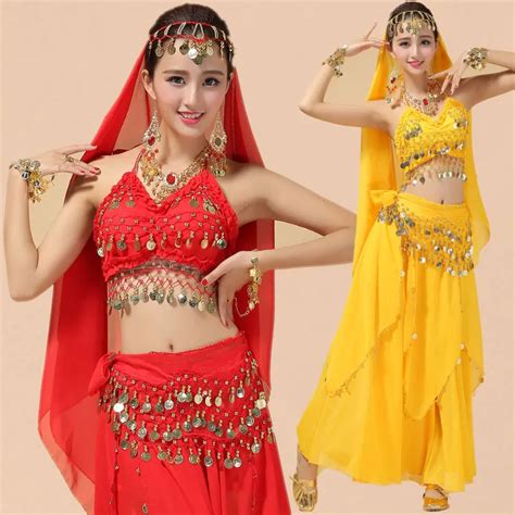 Gypsy Dance Costume Adult Women Belly Dance Costume Tribal Gypsy ...