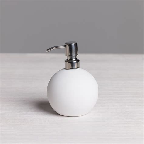 Bathroom Accessories - Avalon White Soap Dispenser