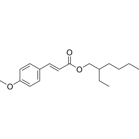 (E)-Octinoxate ((E)-Octyl methoxycinnamate) | Organic Compound ...