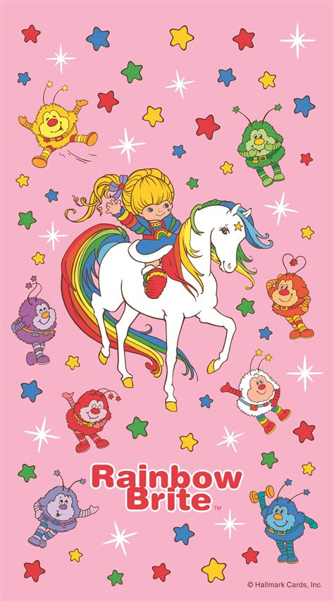 Adorable Rainbow Brite phone wallpaper | Rainbow brite, 80s cartoons, Old cartoons