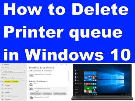 How To Clear Printing Queue Windows 10 - PRINTING CDR