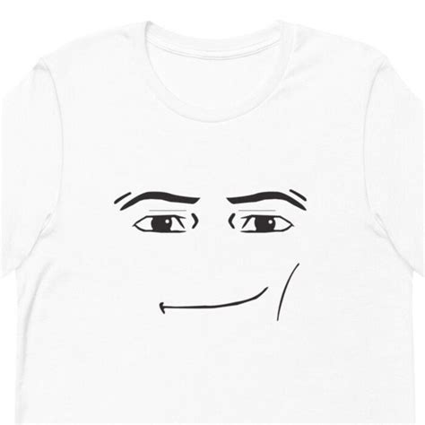 Roblox Man Face Shirt - Etsy UK