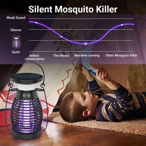 Solar-Powered Bug Zapper ( BK-21) - x-pest