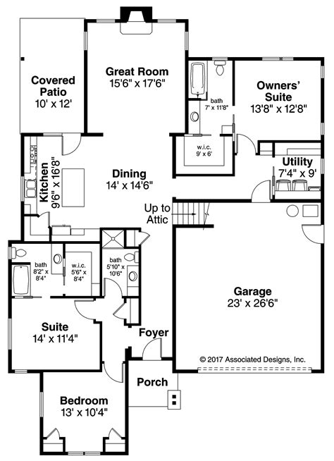 2 Master Bedroom House Plans Open Floor Plan | Floor Roma