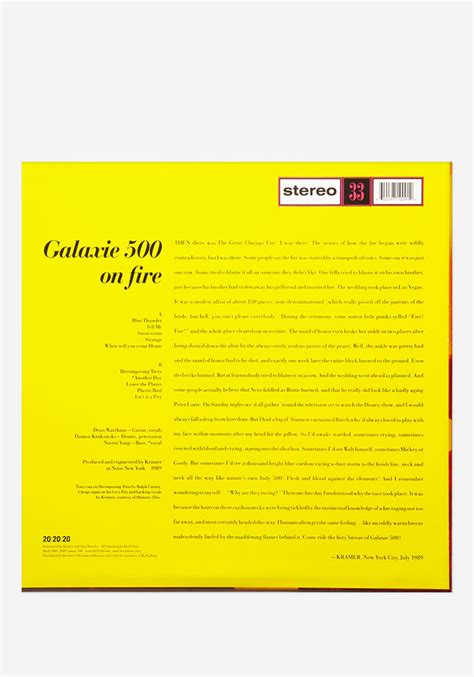 Galaxie 500-On Fire Exclusive LP (Pink) Color Vinyl | Newbury Comics