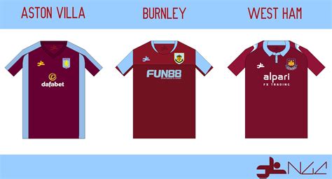 Aston Villa, Burnley & West Ham