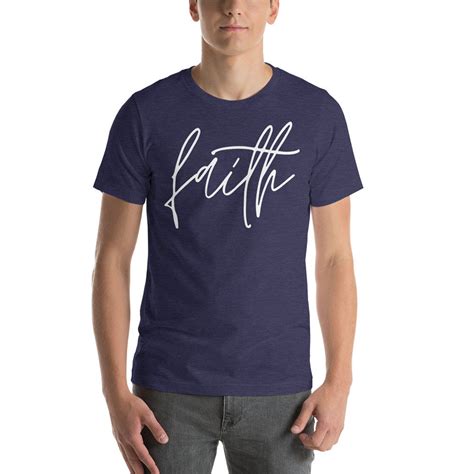 Faith Faith Based T-Shirts Christian Graphic T-Shirts | Etsy