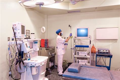 Premium Photo | Concept photo of a hospital worker doing cleaning in ...