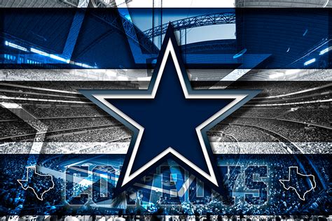 Dallas Cowboys Football Stadium Poster, Dallas Cowboys Gift, Dallas Co – McQDesign